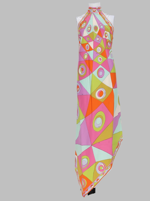 Abito In Twill Di Seta