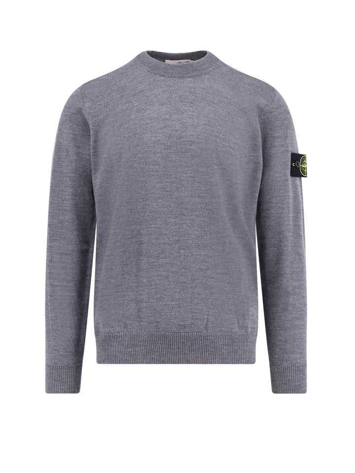 Stone Island Sweaters - MELANGE DARK GREY | f9167882a0098f6ba0d631d781da6f4445e915fc