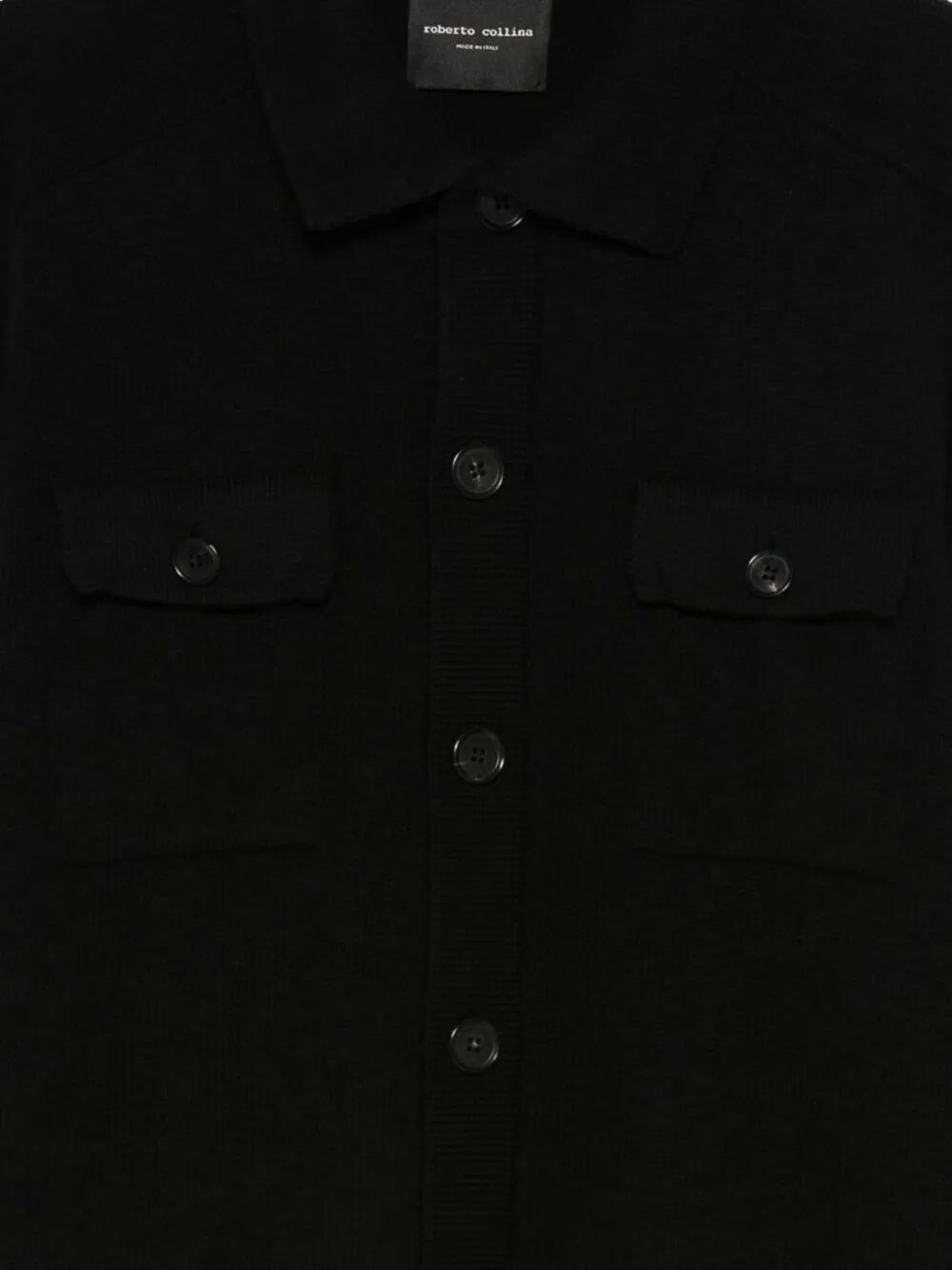 Roberto Collina Cardigan - Black | 758416ecc12bad952eb8e5b31fbadd76005e2734