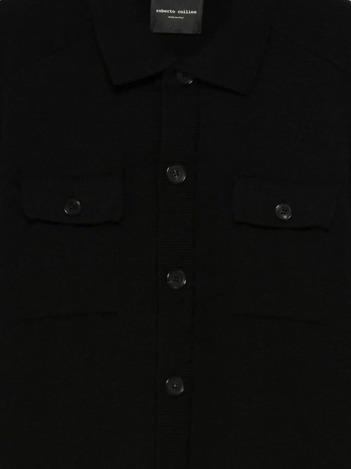 Roberto Collina Cardigan - Black | 758416ecc12bad952eb8e5b31fbadd76005e2734