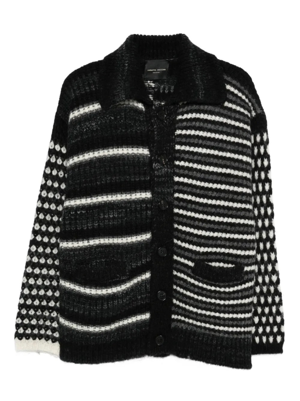 Roberto Collina Cardigan - Black | dc0efd8121c623d11de9a4e377040bc524214b43