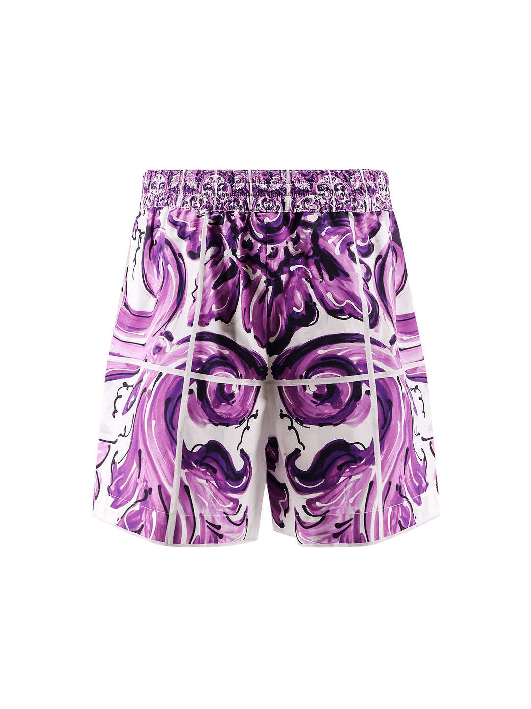 Dolce & Gabbana Shorts - MAIOLICA 1L VIOLA | 7f97fec5a5d9036ebdfe2dba799116efb963c45b