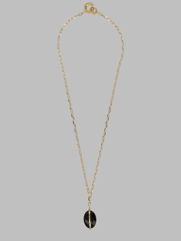 Collar Con Colgante De Piedra