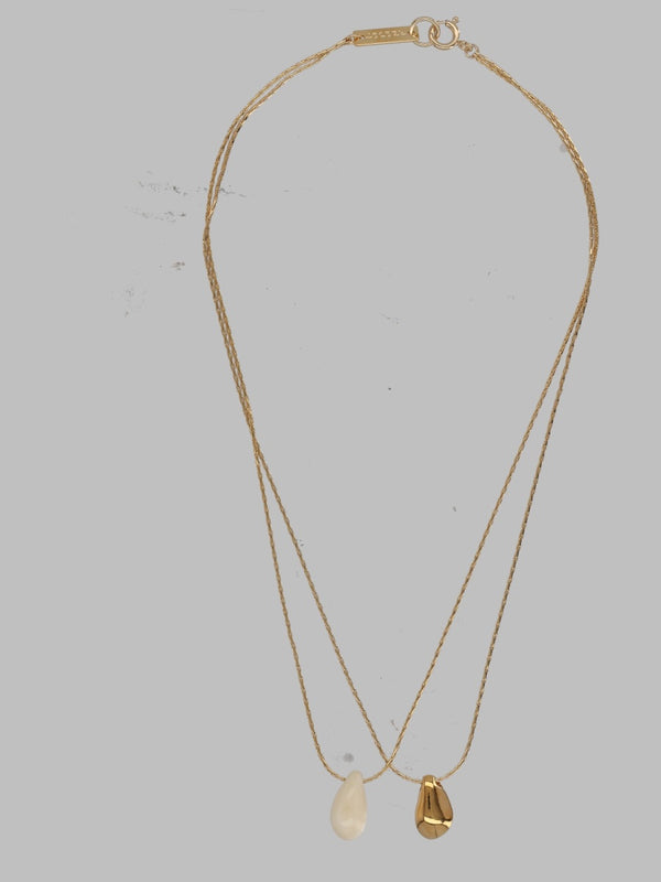 Collar "Imala" Con Doble Colgante