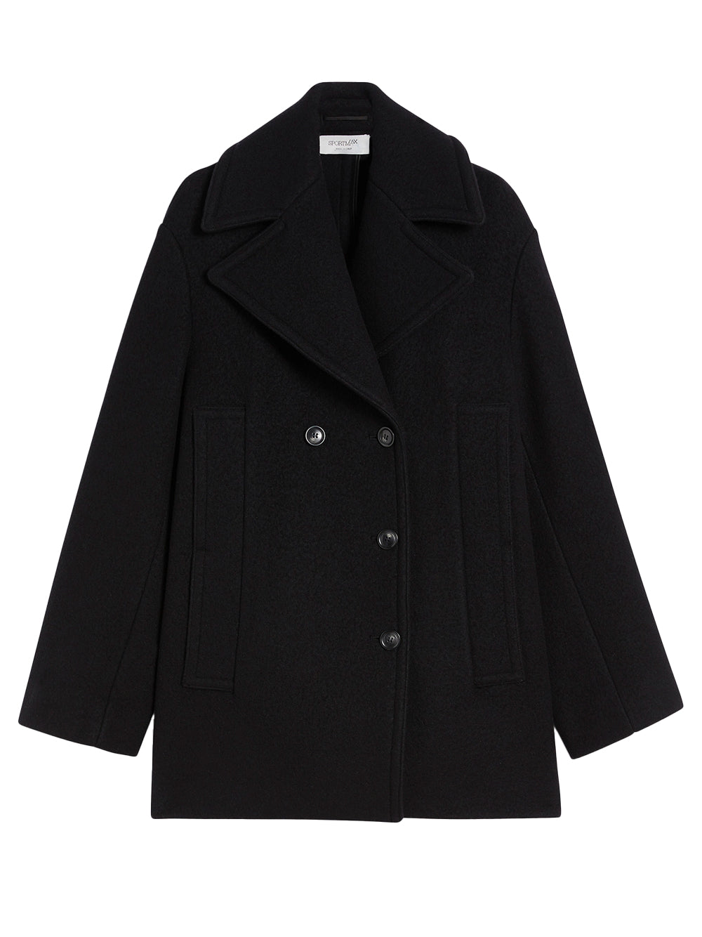 Sportmax Double breasted & peacoat - Black | 6ab703a86a69dcf72e8360b19bd67392eacc2dde