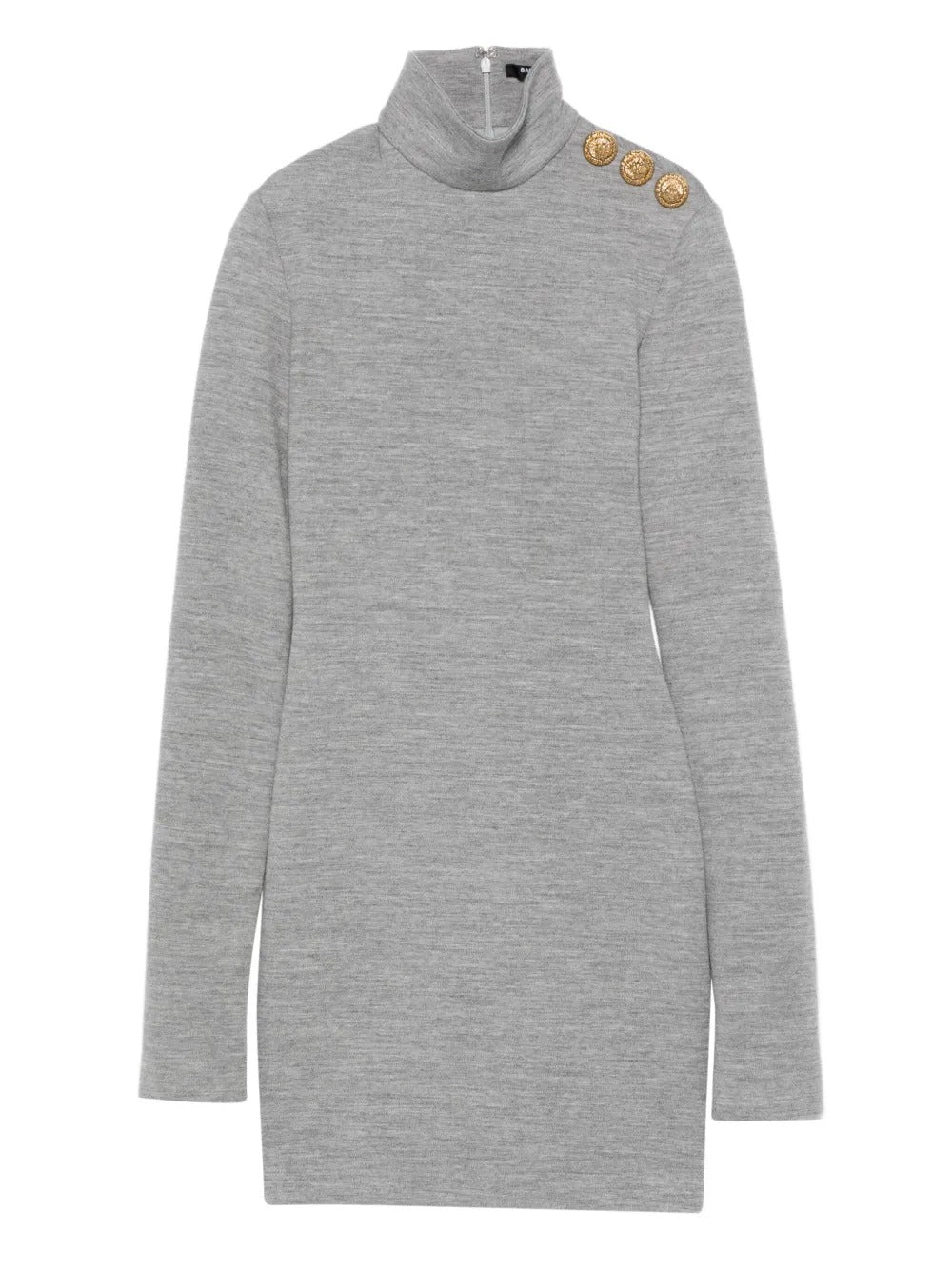 Balmain Mini dresses - Grey | 080065139a0f3e1f2e9cbdf4f0ac22e5fe4a98db