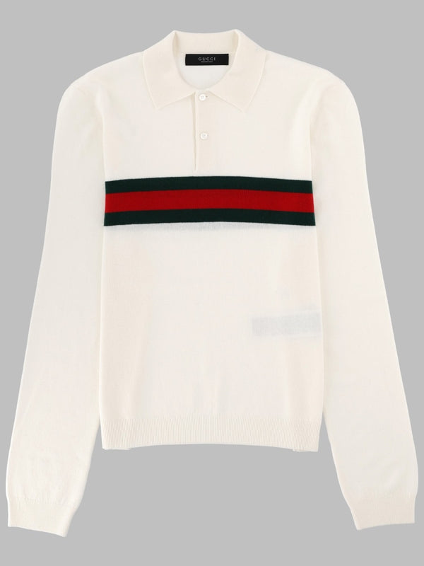 Maglia In Cashmere Con Intarsio Web
