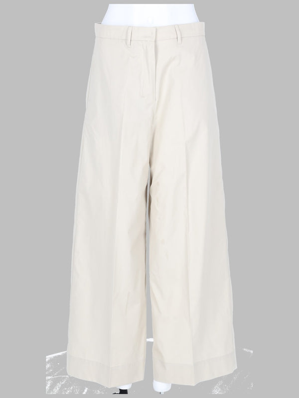 Pantalone In Popeline Di Cotone
