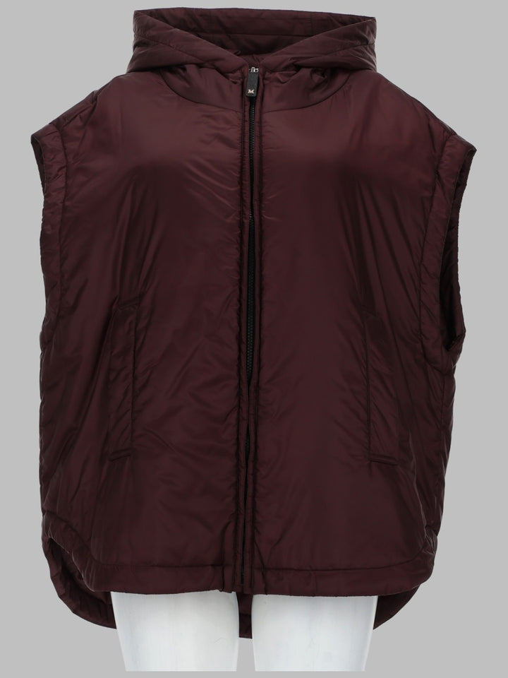 S Max Mara Gilet - Bordeaux | 61e79c3f756afe796a36899e341389ffa1aa2049