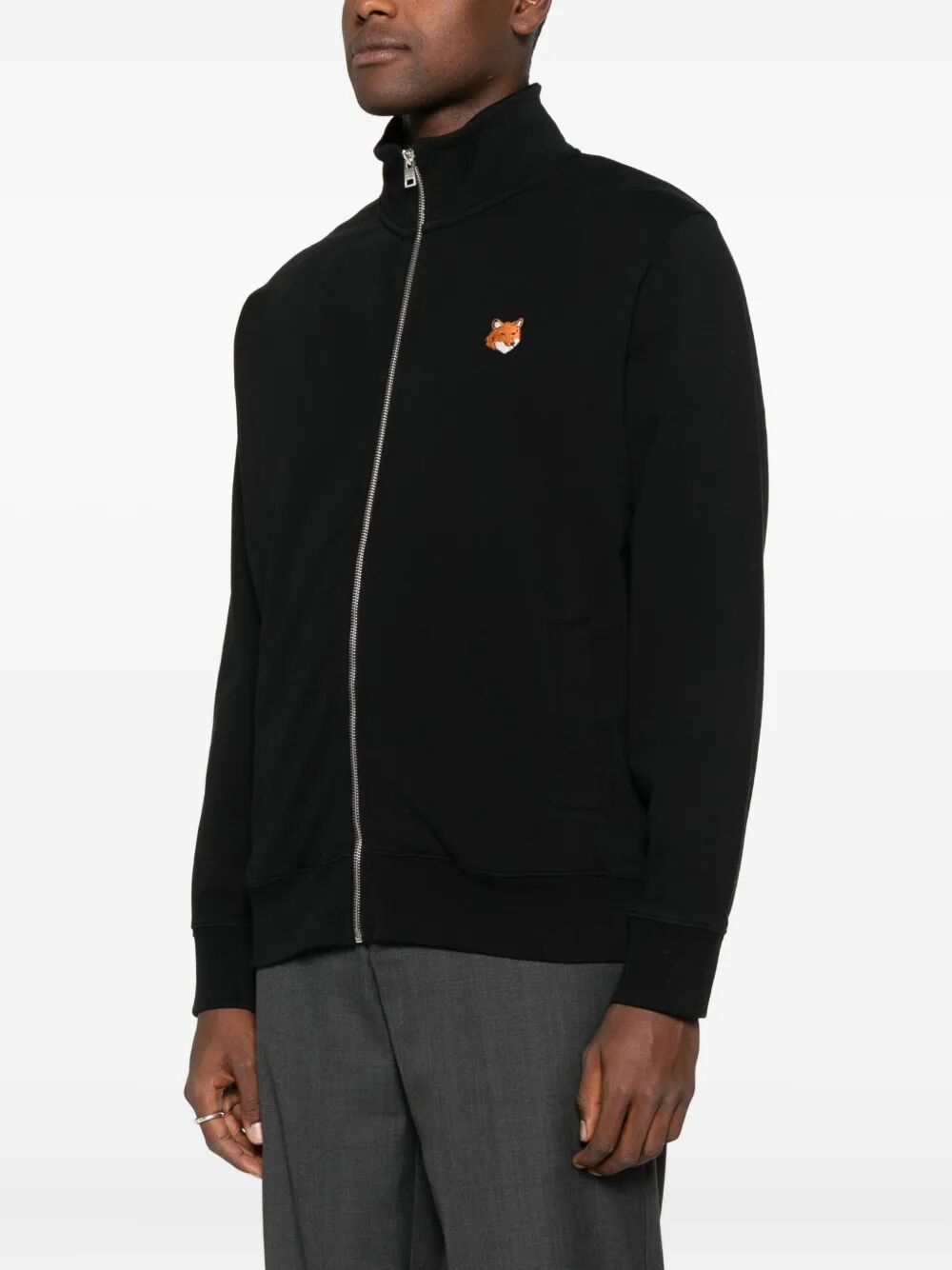 Maison KitsunÉ Full zip - Black | 5c14d1e089d254038cc33b256eb1c89654de6edd