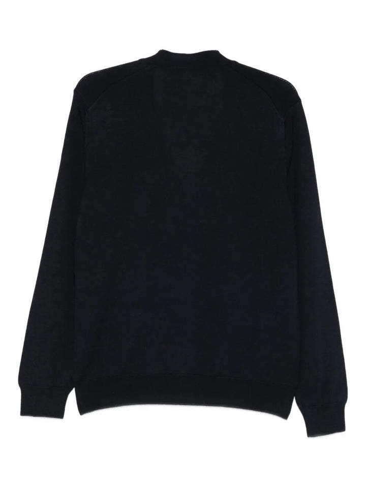 Maison KitsunÉ Cardigan - Blue | 5d9b0963471ac1f5dbaa984f35e3bbb06b7dc7e4