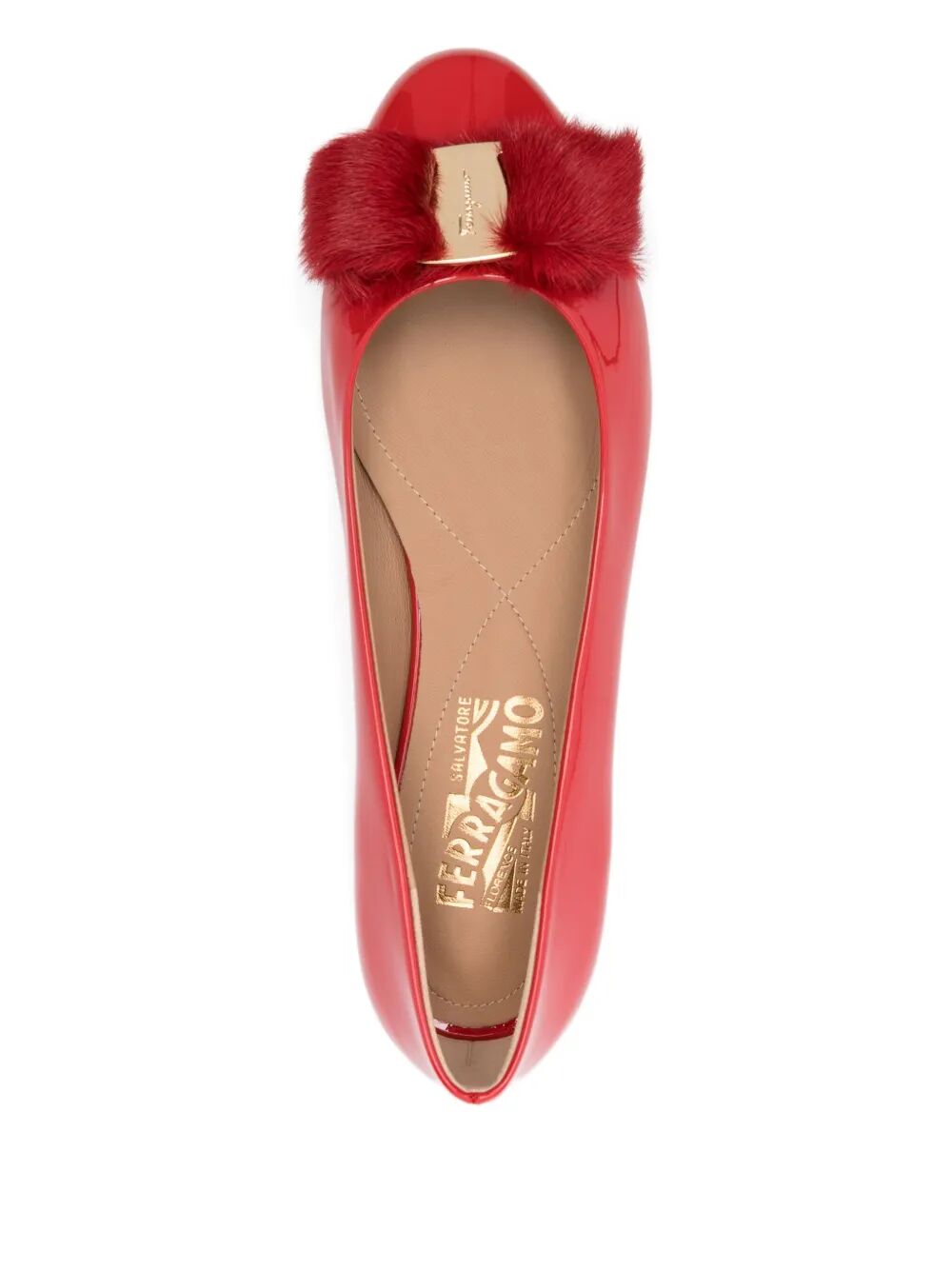 Ferragamo Ballerinas - Red | 0cae72853152e633680e7a403f692fcf3623f683