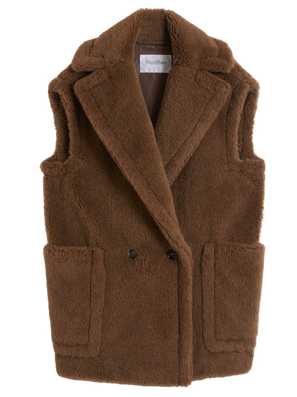 Alpaca And Wool Teddy Vest