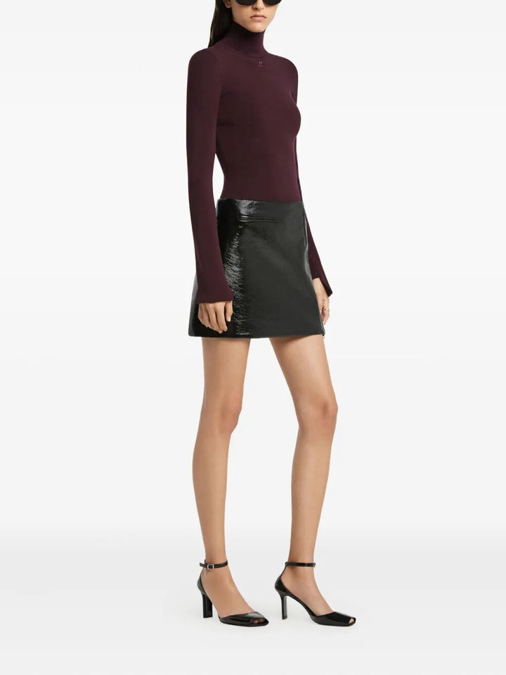 Courreges Mini skirts - Black | 91a0a34ce7e41f415c845e17ef3335e51fb8c249