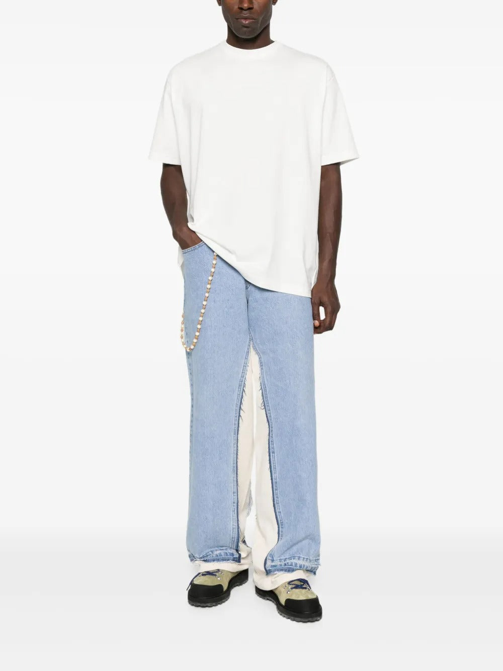 Junya Watanabe Comme Dg T-shirts - White | 50c2290788c7d41d5ec89f16bdc8a46b420af4db