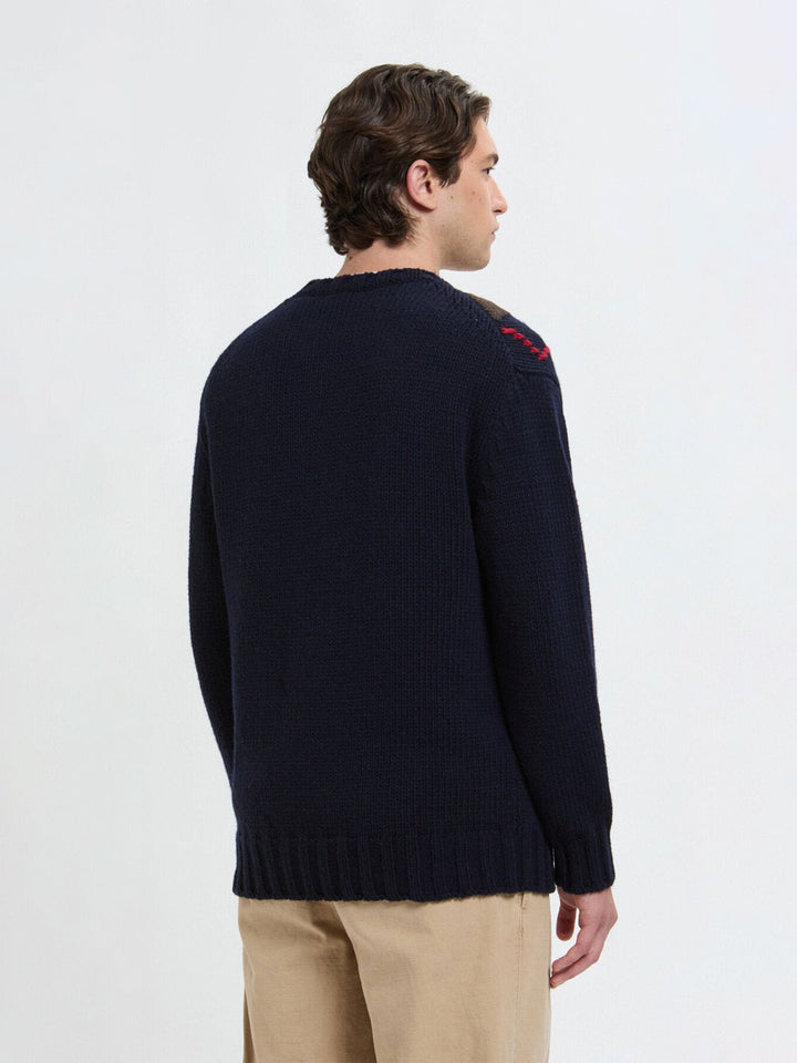 Baracuta Pullover - Blue | ec9734a792e47ec2e8e2dfb8043d61f18945949d