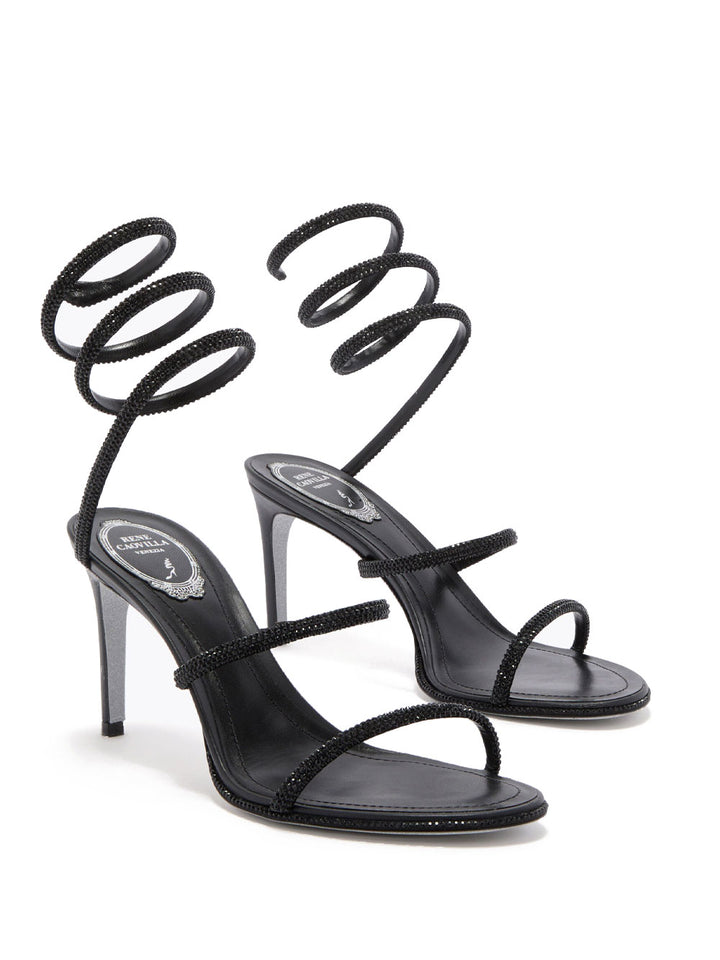 Rene Caovilla Sandals - Black | ef4bcff5c0f39819098d781f78479eb7fc7c4d04