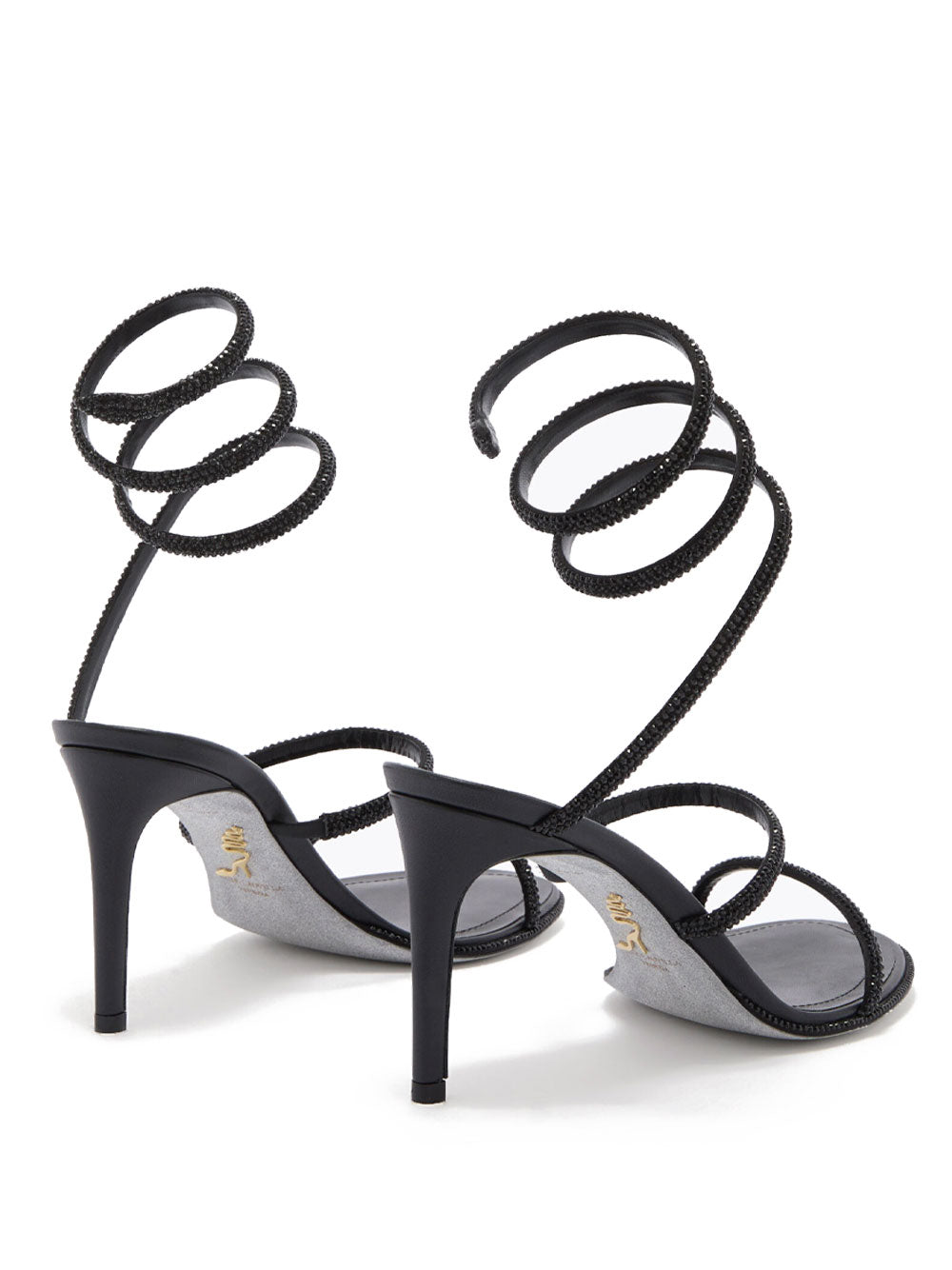 Rene Caovilla Sandals - Black | 67cd2a0eaa8fb1c539035c0e97fcb62251e900de