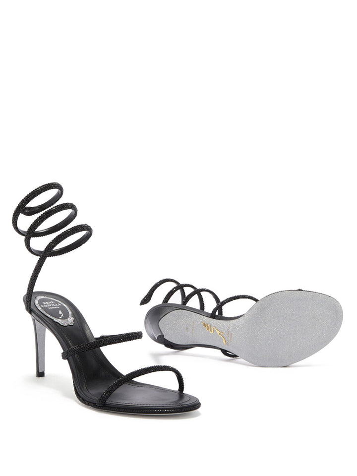 Rene Caovilla Sandals - Black | a5e72ba618b7c4add3423f809c77ef09f69be6c1