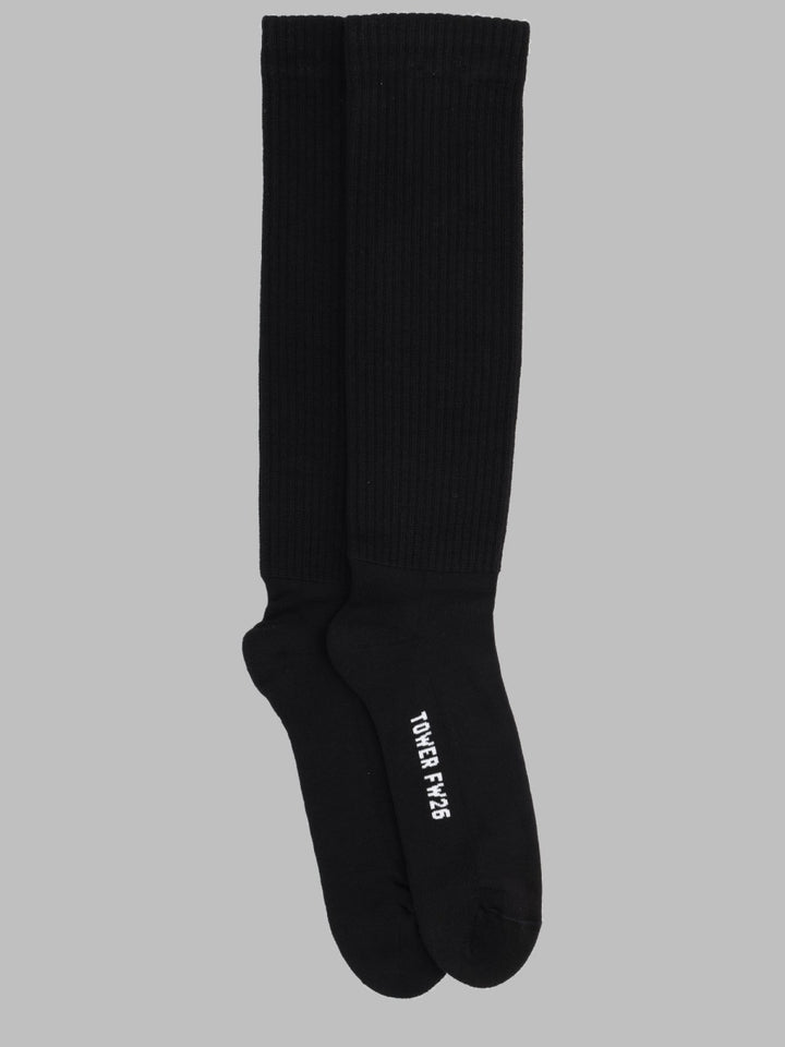 Rick Owens Socks - Black | 76eb2eb1e171fe08fe0fb9586e93d1d9fd51a170