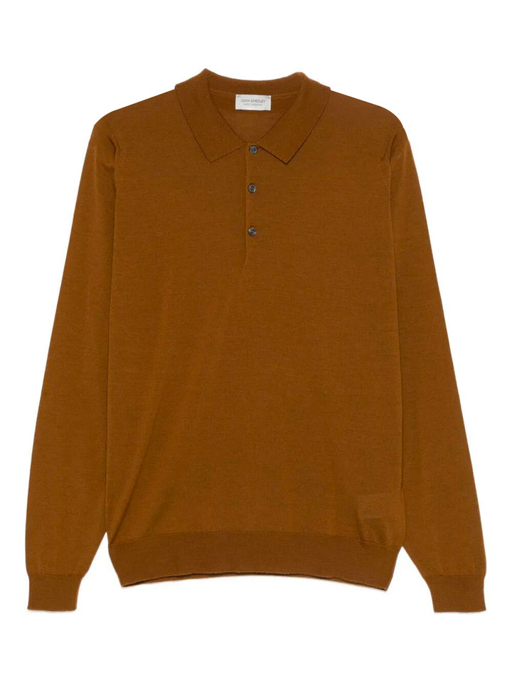 John Smedley Polo neck - Brown | 2d6fa3fd4474827836ed6edb43d8af8757dc0ee1