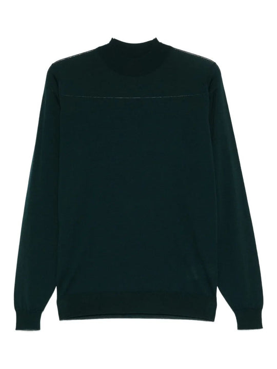 Extra Fine Merino Wool Turtle Neck Sweater