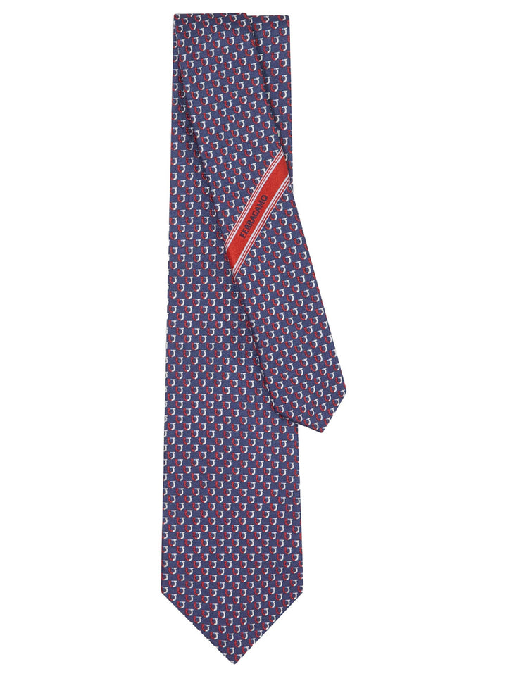 Ferragamo Ties - Blue | 0548f1e365cfb2e3fa1edddaf02f49704ca4da6f