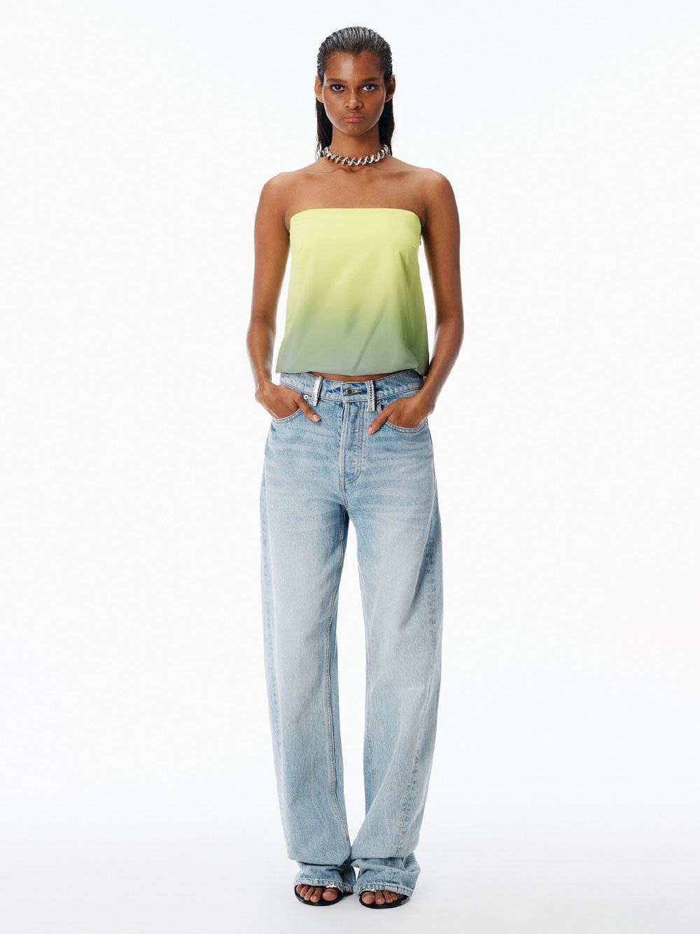 Alexander Wang Straight leg - Blue | c369e865dee2fa36ea2b699d9d73df233811c288