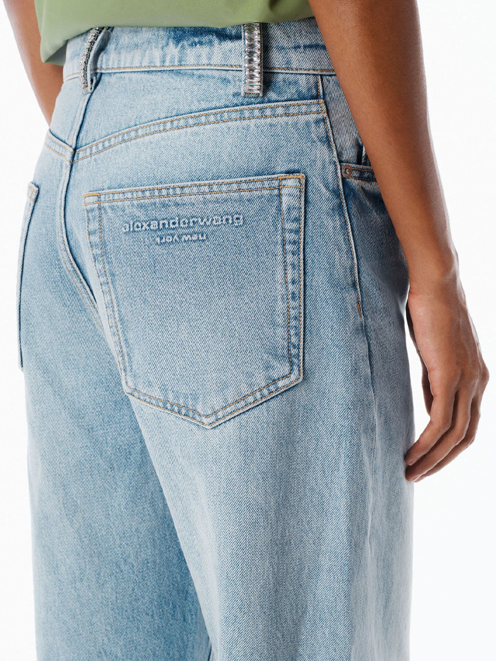 Alexander Wang Straight leg - Blue | b027ce338dd9d4b7da42d5e5659c8b3ff5f77633