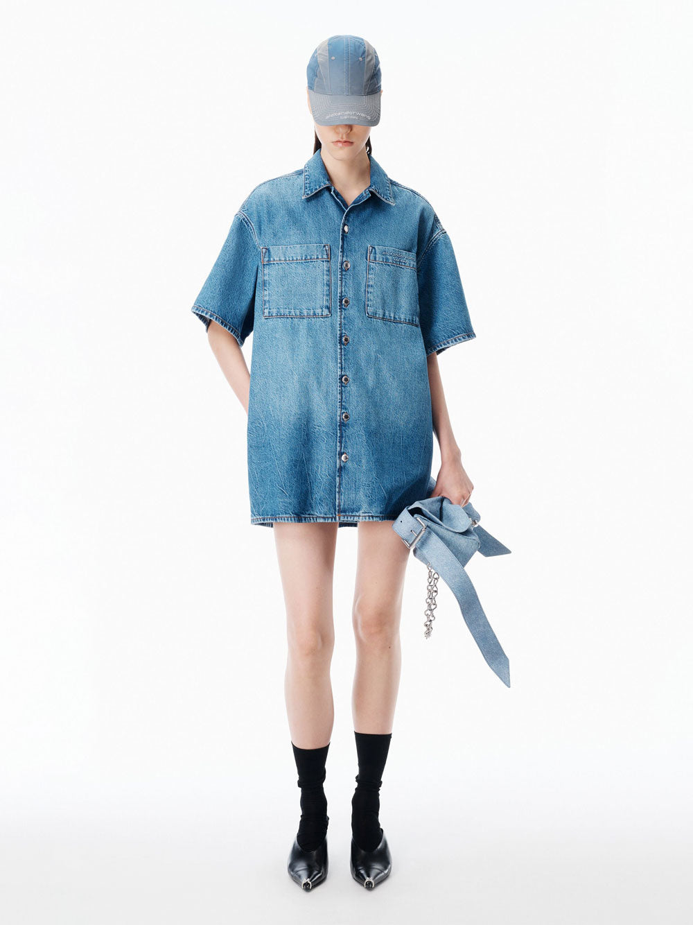 Alexander Wang Mini dresses - Blue | 3b8d44169e6521f9b06e5e93cc9803594f96f200