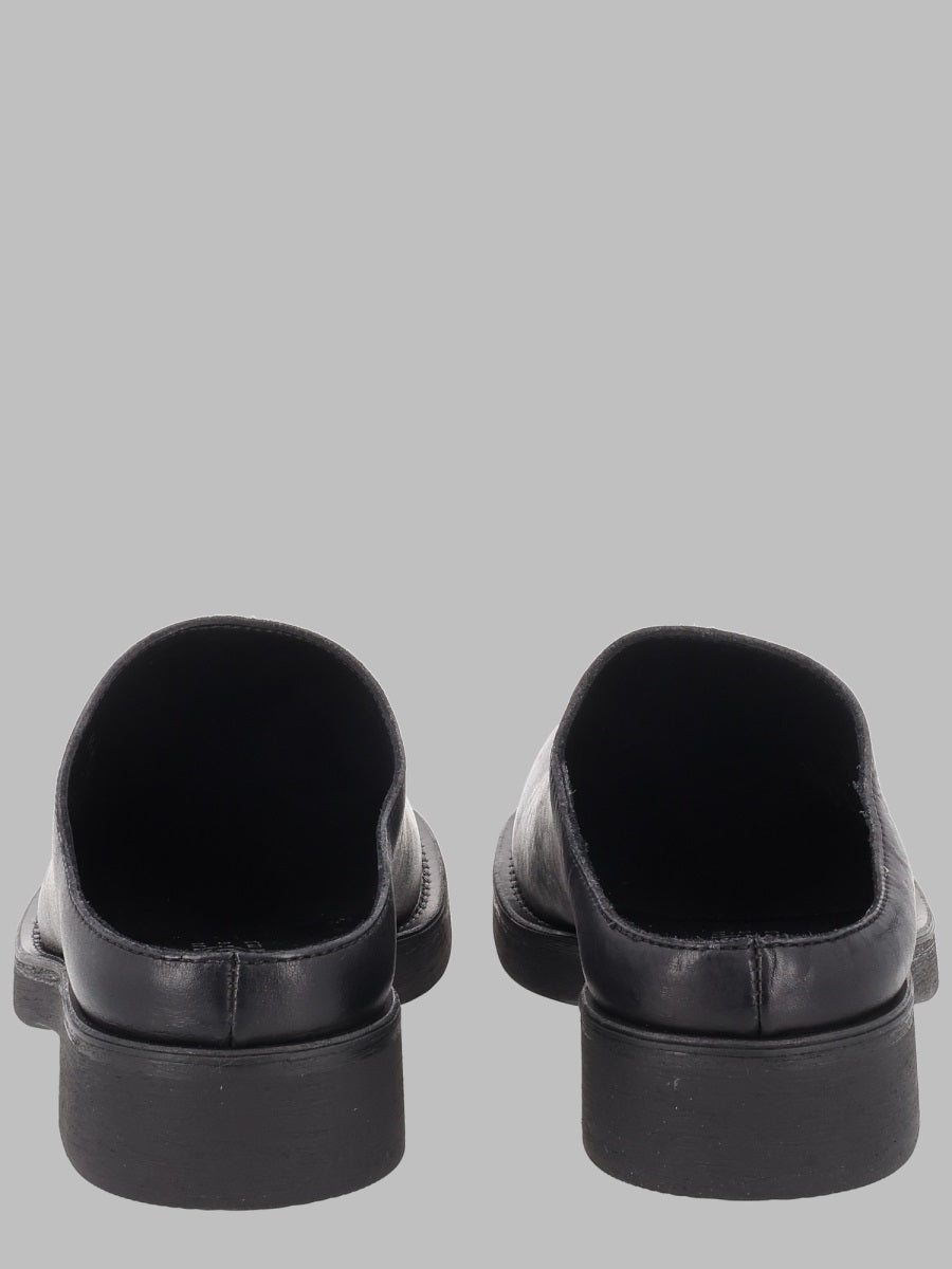 Mm6 Maison Margiela Flat Shoes - Black | f3fb62b39902d5a6a75cfb1c076bdda933bee514