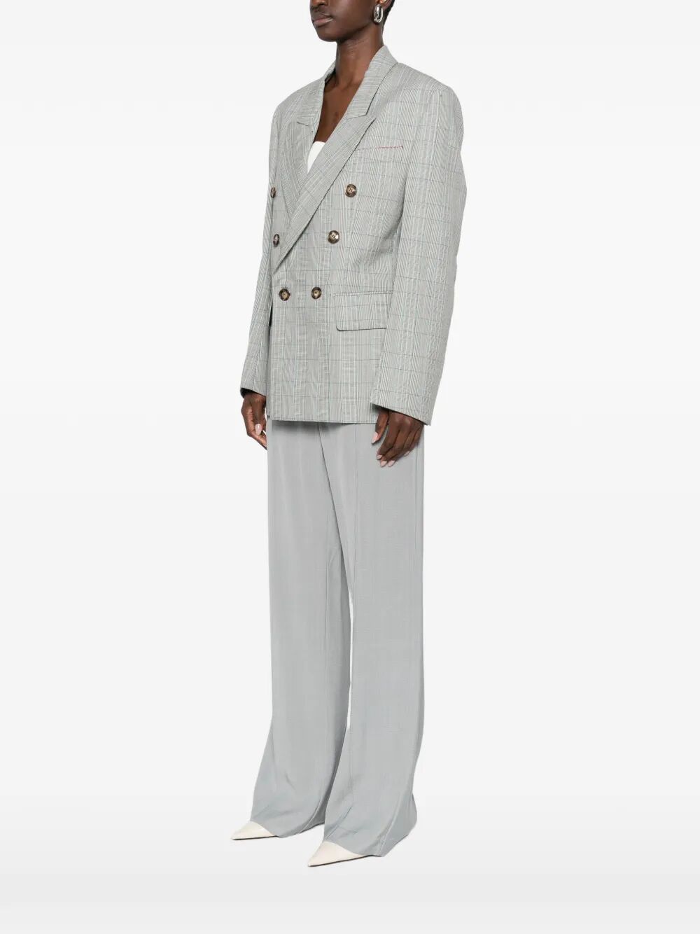 Victoria Beckham Blazer - Grey | 71e4cba13c60e5f94ff21444d08679dba6c76607