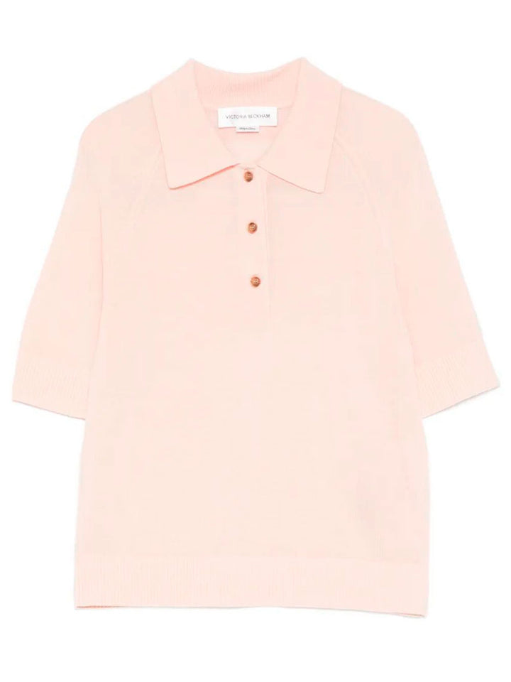 Victoria Beckham Polo neck - Nude & Neutrals | 62e0796d9aad3fc0c79dbf96f9273d8060c4ee68