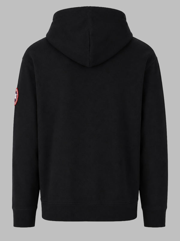 Sudadera Con Parche Logo Y Capucha