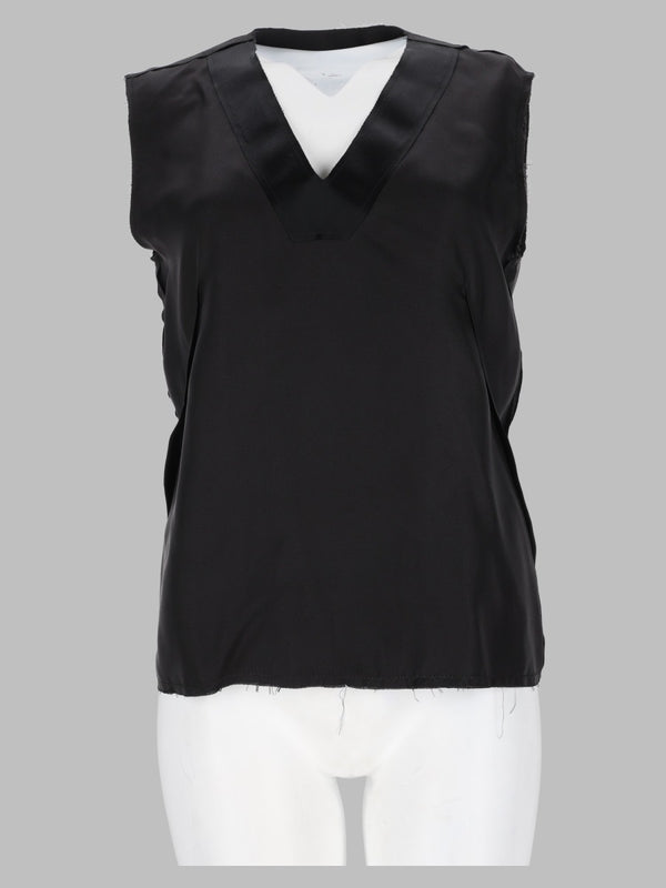 Top In Seta Con Scollo A V
