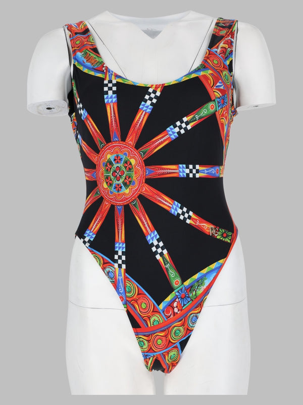 Bañador Olímpico Estampado Carretto