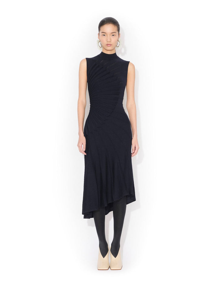 AlaÏA Midi dresses - Blue | 9cdac1c4f913d67202a79c190fdf633ac8757788