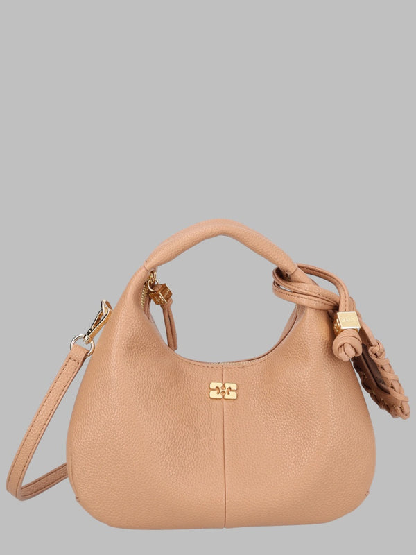 Borsa Hobo Mini Con Logo