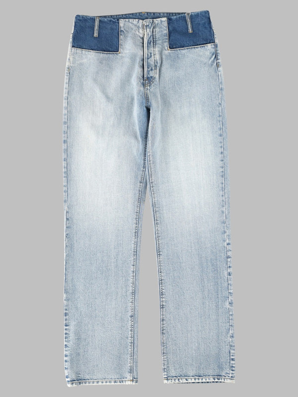 Jeans A Gamba Dritta In Denim