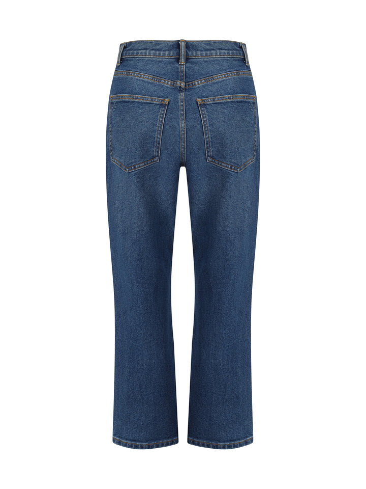 CROPPED FLARED JEANS