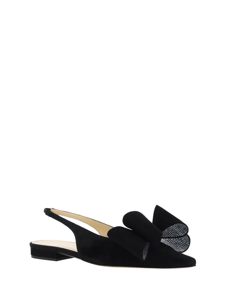 ''LE CADEAU'' SLINGBACK FLATS (15MM)