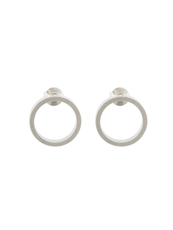 Number Ref Hoop Earrings