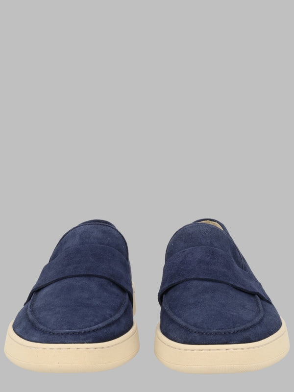 Suede Boat Loafers