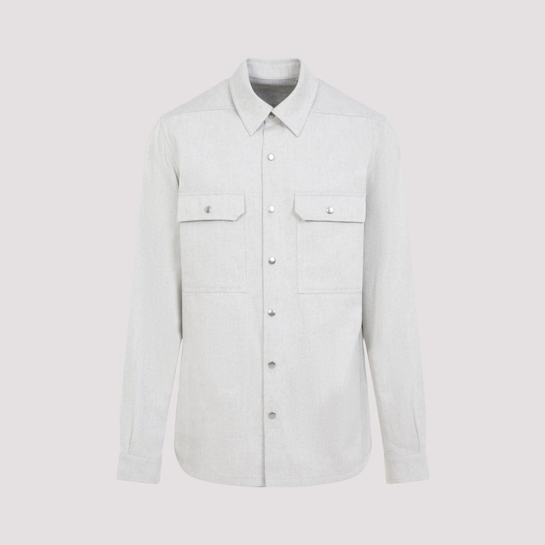 Rick Owens Shirts - Nude & Neutrals | f47a98f2a08859016b0f0c12203211471703edbd