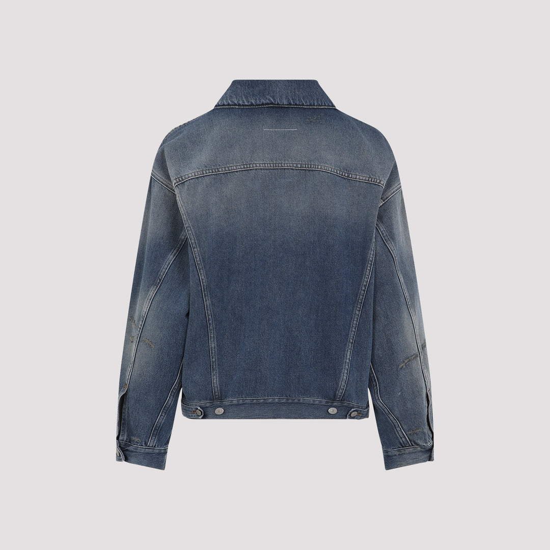 Mm6 Maison Margiela Denim - Blue | 9b0331efb1e82bd210918ece2f06b6e39884004a