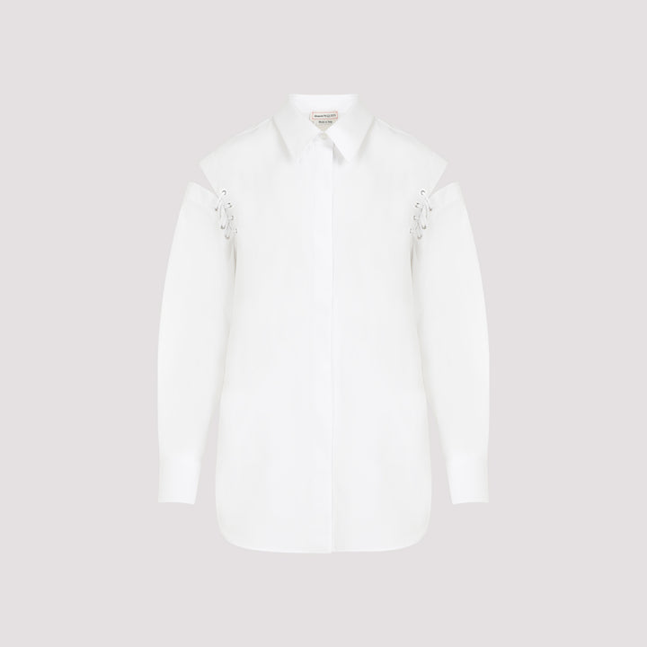 Alexander Mcqueen Shirts - White | 73329cb32fb65b294c3e51c3e82959f5e4d5006a