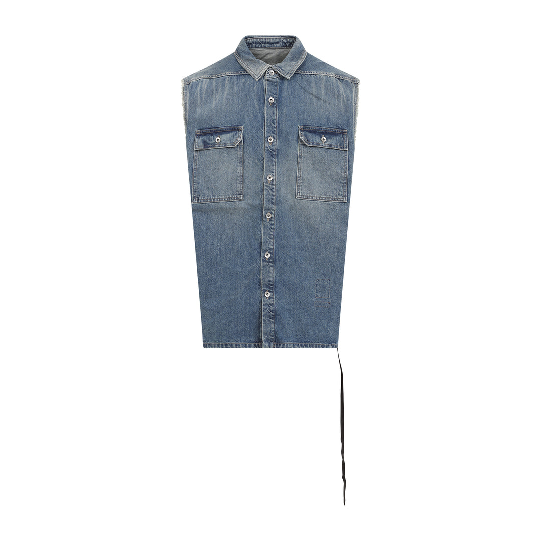 Rick Owens Drkshdw Jackets - Blue | 56a34b201b68dcb8e0f2d65e811856d3a7f251f7