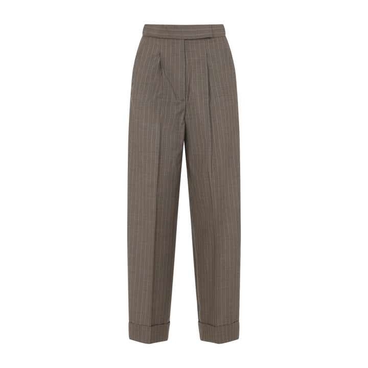 Max Mara Regular & straight leg - Brown | 4d22e29a8bb2a6a01830f2f165425b8fd45a70e6