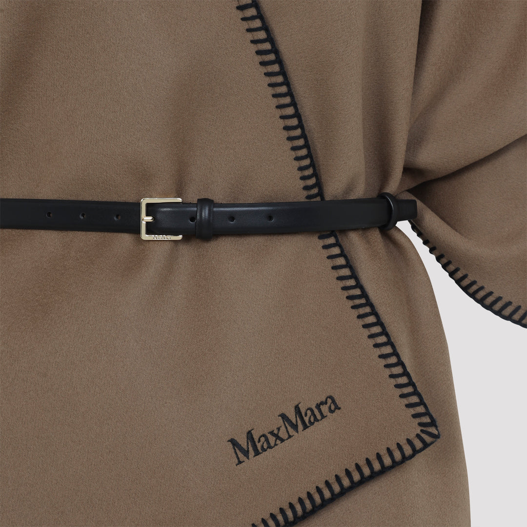 Max Mara Cape - Brown | 09d6787b9626d4153b2bbb255b24d0fd41087d1f