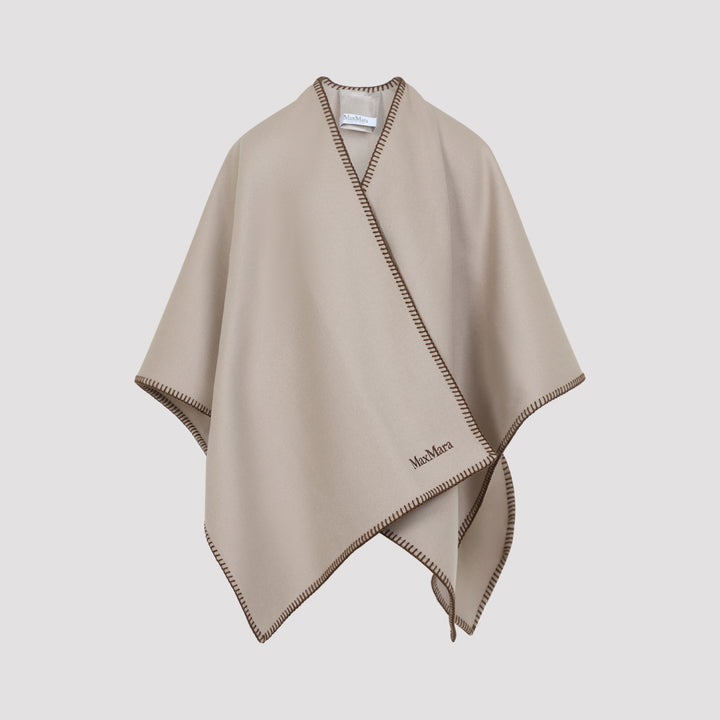 Max Mara Cape - Nude & Neutrals | 22579f4527bdf12eb32c482b57923b532088d56d